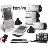 POSCO PEAK WIRELESS Smart Switch with Touch Screen Remote Control 
