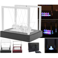 گهواره نیوتن پاندولی جدید با پایه چراغدار چشمک زن