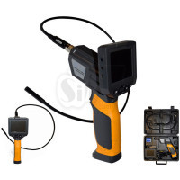 دوربین شلنگی مانیتوردار و چراغدار پرتابل مدل ایکس ام، کابل انعطافی، قطر8.5 میلیمتر، قابلیت فیلمبرداری و عکسبرداری