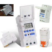 A16 Din Rail Weekly Programmable Electronic Digital Timer Switch