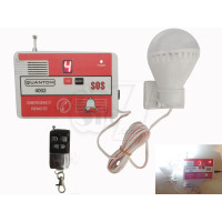 زنگ اخبار بیسیم چراغدار 4 کانال مدل 4002 با قابلیت نمایش شماره دکمه ریموت کنترل