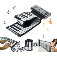 61 keys Flexible Rollup soft Electronic Piano Keyboard