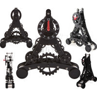 New Design Eiffel Tower Desktop Retro Gear Clock
