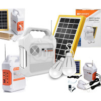 Kamisafe KM-915 Multi function Solar Power Kit with FM Radio, Bluetooth, Flash and SD card Mp3 Player