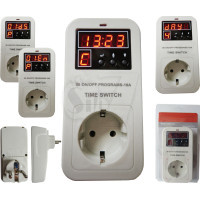 50 Programs Electric Daily, Weekly and Monthly Digital Timer switch