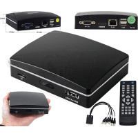 4CH Mini DVR CCTV Video Recorder, Support E-Sata HDD and TF Card for Recording