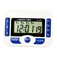PS-360 Digital Electronic Timer 4 Independent Groups Timer Countdown Clock