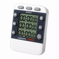 PS382 Digital Electronic Smart Design Timer with 3 Independent Groups Channel Countdown Timer