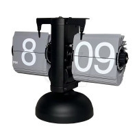 BG Model Desk Mechanical Retro Page Turning Scale shape Flip Clock