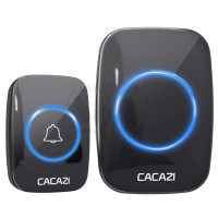 زنگ اخبار وایرلس تک شستی مدل A10 مشکی