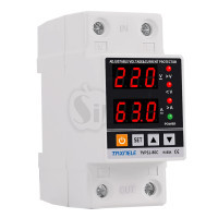 محافظ ولتاژ و جریان تک فاز 80 آمپر تکسنله مدل TVPS1-80C