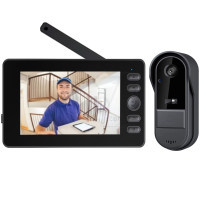 HYF-M15C Smart Visual Doorbell Two Way Wireless Video Intercom and Camera with Night Vision