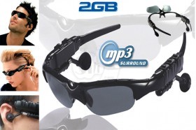 Brand New Stylish Polaroid Sunglasses With 2GB MP3 Player