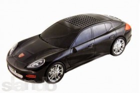 WS-299 Portable Mini Porsche Panamera Car shaped MP3 Player and USB Speaker