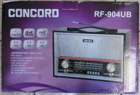 Concord Classic Radio-USB MP3 Player-High Power Speaker , RF-904UB