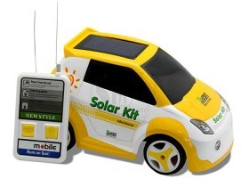 New Bright Ecomobile Solar kit 1:18 RC Solar Car