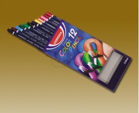 مداد رنگي 12 رنگ مدل 126