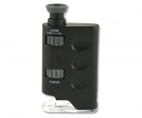 CAMAR 60X-100X LED Lighted Pocket Microscope