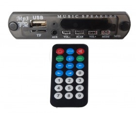 EMPIRE (747D) Digital CAR mp3 Player MIC + FM Radio + USB + Micro SD + AUX + Remote Control