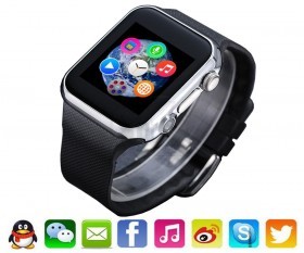 SA08B iWatch shaped Bluetooth Smart Watch phone GSM SIM Card with G-Sensor For Android OS smartphones