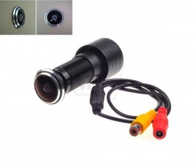 SKVISION SK5107 Fish Eye Super Wide Angle Door view camera with Sony CCD 520TVL 170 degree 1.78 mm Lens