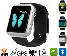 K8 GSM smart watch phone with android 4.4, WIFI, GPS, Bluetooth, dual core, Rom 4GB, 2.0MP Camera Wrist watch