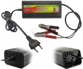 3A Smart Battery Charger