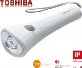 TOSHIBA KFL-302 LED Flashlight and Lamp with Strap