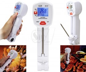 CEM IR-97 Multifunctional Food Safety Probe and infrared Thermometer