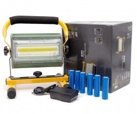 100W Waterproof Rechargeable LED Flood Spot Light