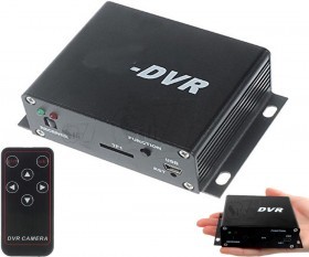 One Channel Mini DVR, Digital Video Recorder with Remote Control