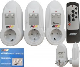 German Generator GmbH Remote Control Socket Set wireless switching