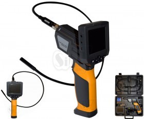 XM Portable Snake eye Borescope and Endoscope Inspection Camera with LCD Monitor and LED Light
