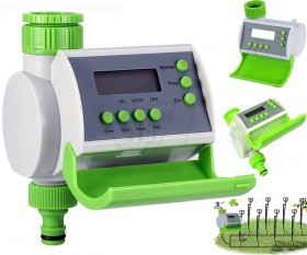 VERESK Gardening Automatic LCD Watering Timer Smart Solenoid Valve Irrigation Controller