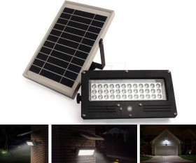 05 Solar PIR Motion Sensor 36 LED Wall Light