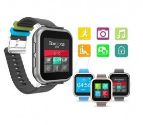 BOROFONE Sw1+ Smart watch with OGS capacitive screen for ios and Android