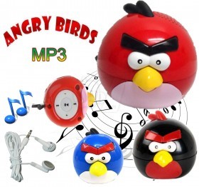 Angry Bird Mini MP3 Player