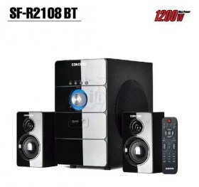 SF-R2108BT CONCORD 2.1 Channel 3 pcs 1200w Active Speakers with Bluetooth Connectivity and FM Radio