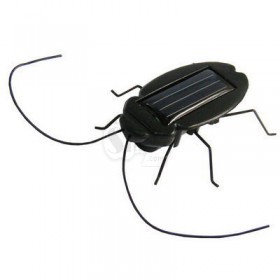Solar Cockroach with micro vibration motor