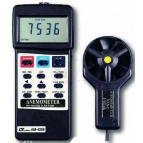 Air Flow & Air Velocity Digital Anemometer Lutron AM-4206