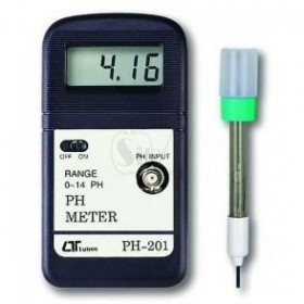 Pocket Digital pH/mV Meter 0-14PH,+-0.01PH LUTRON PH-201