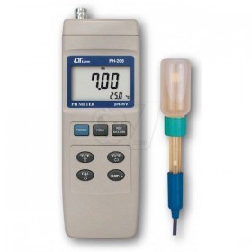 Pocket Digital pH/mV/Temp Meter 0-14PH,0-100C LUTRON PH-208