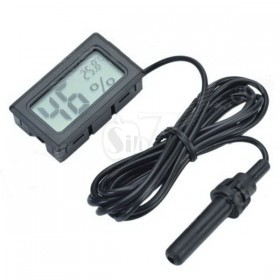 Mini Digital Hygrometer and Thermometer with External Sensor