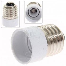 E27 to E14 Light Bulb and Lamp Socket Converter Adapter