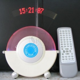 Remote Control RED LEDs Message Clock