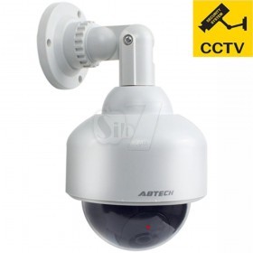 ABTECH Simulated Realistic Looking Dummy Speed Dome camera with LED flashing light