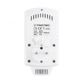 Electricity & Industrial :: Switches & Plugs :: TROTEC BN30 Thermostat  Socket