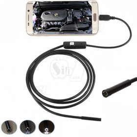 2M USB Endoscope Camera Inspection Waterproof with LED Lighting
