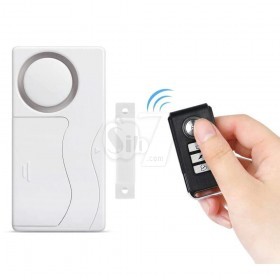 Anti Theft Window Door Open Magnetic Sensor Burglar Alarm with Remote Control