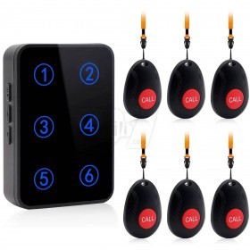 6 Channel CallToU Wireless Caregiver Pager Call System